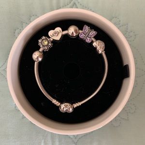 Pandora Bracelet with Charms